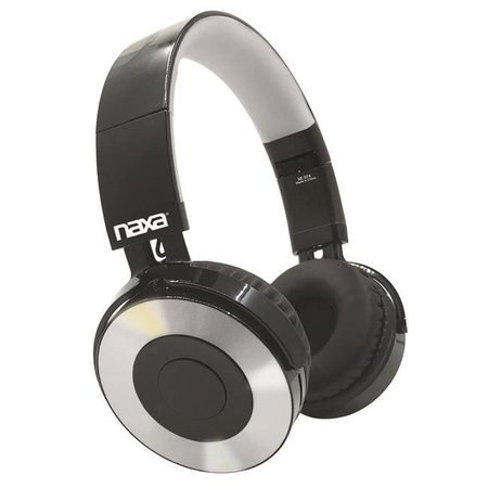 NAXA ELECTRONICS Naxa NE-974-GRY Metro Bluetooth Headphones; Gray NE-974-GRY